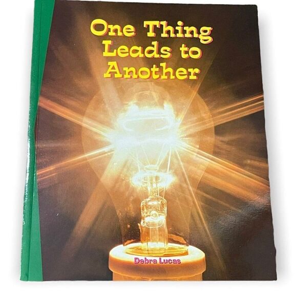 Debra Lucas Children's Book One Thing Leads To Another Educational Newbridge - Picture 1 of 3
